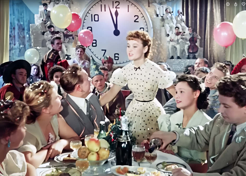 карнавальная ночь - праздничный стол - людмила гурченко