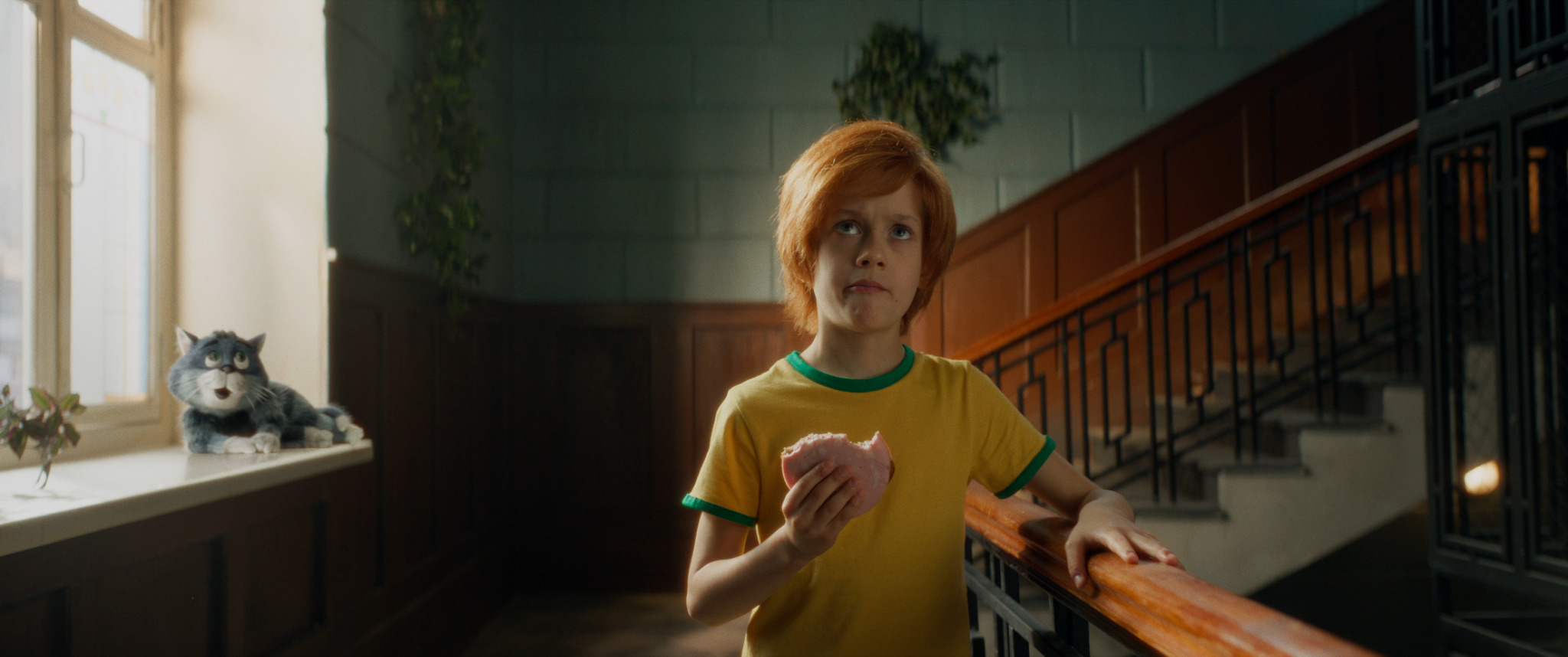 дядя федор с бутербродом и матроскин